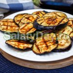Grilled eggplants - a simple recipe