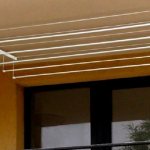 Balcony clothes dryer “Liana”: description, types and do-it-yourself installation instructions