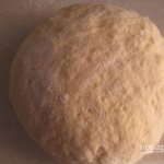Yeast-free dough for sweet pie