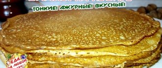 Pancakes with curdled milk recipe thin with holes Without eggs Pancakes can work out