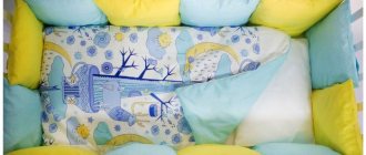 DIY crib bumpers: materials and options for soft walls