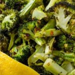 Broccoli with garlic