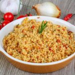 Bulgur with lemon and spices - Recipes in the microwave