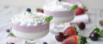 Dessert with cream - a week of the sweet life. Recipes for famous desserts with cream. Let&#39;s reveal the main secret of Chantilly! 