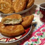 Yeast pies with potato filling