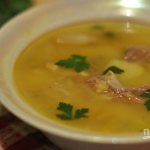 Regular pea soup