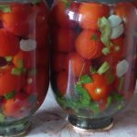 Готовьте томаты на банки объемом в три литра