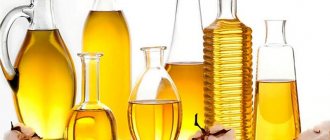 Storing vegetable oil in the cold and at home