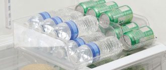 storing water in the refrigerator