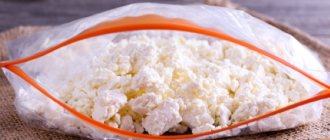 How to quickly defrost cottage cheese from the freezer