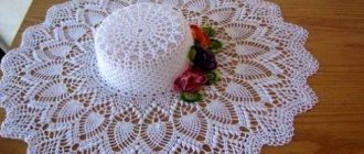 How to starch a crochet hat