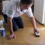 how to remove lime from the floor