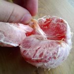 Как почистить грейпфрут от пленок