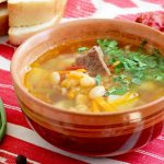 How to cook bean soup with meat according to a step-by-step recipe with photos