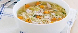 How to cook chicken noodle soup in a slow cooker according to a step-by-step recipe with photos