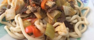 How to cook noodles for lagman
