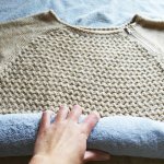 How to stretch a wool sweater after washing
