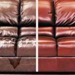 Как самостоятельно отремонтировать кожаный диван