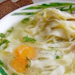 How to make homemade noodles for soup recipe with photos step by step