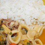 Squid in sour cream sauce with onions: recipe with photos