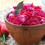 marinated cabbage with beets