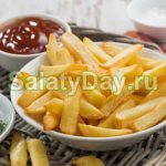 Классический рецепт картофеля фри во фритюре