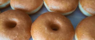 A classic recipe for donuts made with milk and yeast - fluffy and very tasty