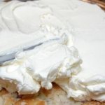 Cream with mascarpone and cream