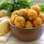 Croquettes, which were first prepared in France, look like cutlets in the shape of a cylinder or ball the size of a walnut.