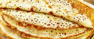 Lacy pancakes - 10 recipes for making delicious, thin pancakes with holes