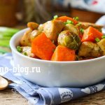 Chicken with pumpkin in the oven recipe