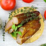 Cold and hot smoked chicken breast, simple recipes