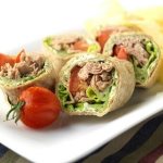 Lavash with canned tuna. Recipe with egg, cheese, cucumber, herbs 