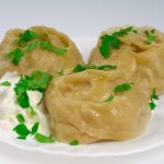 Manti in a slow cooker