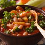 Minestrone with canned beans