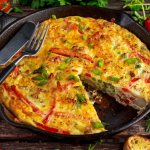 Country style omelette
