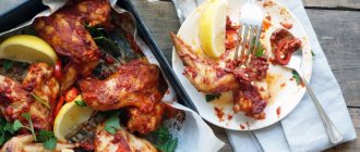 Spicy wings: recipes and cooking methods