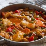 Vegetable stew with dumplings and beans - recipes