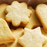 Shortbread. Homemade recipe with jam, crumbs, cottage cheese with margarine, butter, sour cream, vegetable oil 
