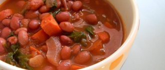 рецепт супа из консервированной красной фасоли