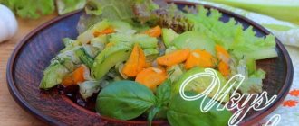 рецепт Тушеные кабачки с луком и морковью