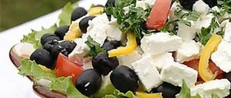 Салат греческий: рецепт классический, с брынзой, фетаксой, моцареллой, курицей