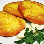 Shangi with cheese: recipe with photo