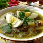Щавелевый суп. Пошаговые рецепты из свежего и консервированного щавеля с фото этап 1