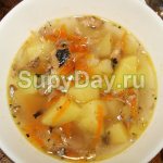 Суп из рыбных консервов «Советский»