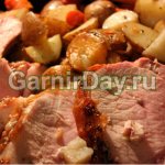 Pork in the oven with potatoes