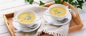Classic French cheese soup. Recipe with photo 