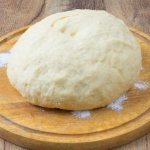 Dough for whites. Classic recipe, yeast with dry, raw yeast on kefir, milk, sour cream 