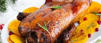 Duck in pomegranate glaze - Hot dishes for New Year 2021 recipes