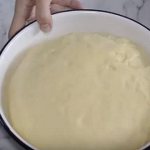 Delicious and airy yeast dough for pies